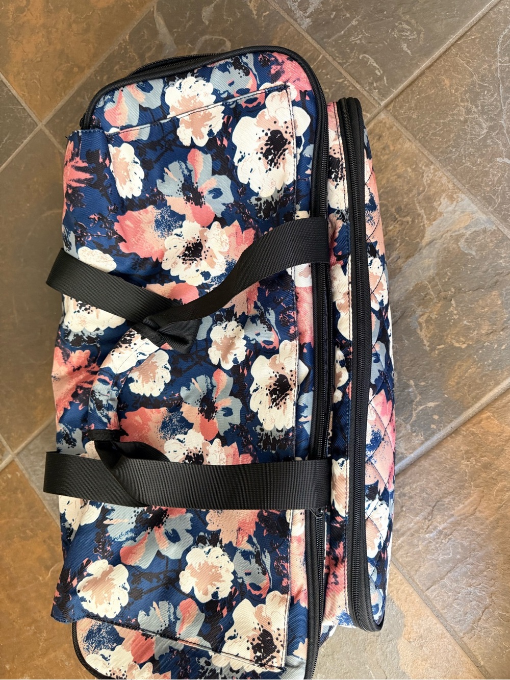 Cricut Travel Duffel Bag - Navy, Pink, Cream